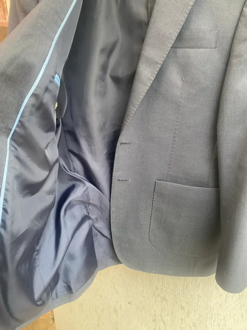 Blazer azul marino elegante Scappini - 4