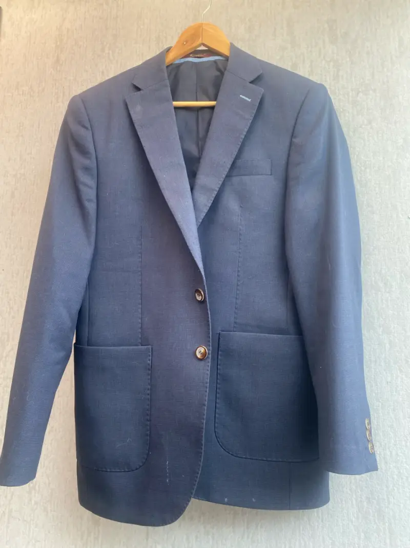 Blazer azul marino elegante Scappini - 5