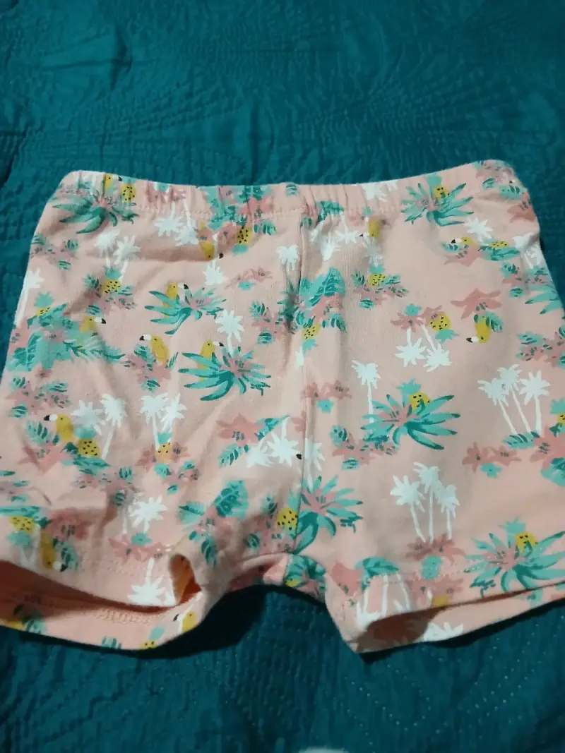 Shorts estampados para niñas
