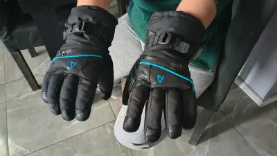 Guantes negros de invierno -24⁰ - miniatura 1