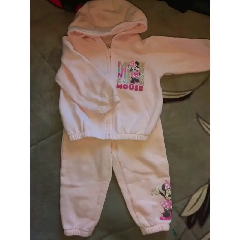 Conjunto polar Minnie Mouse rosado - 1