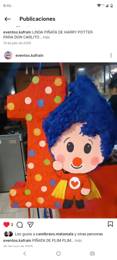Piñata personalizadas - miniatura 4