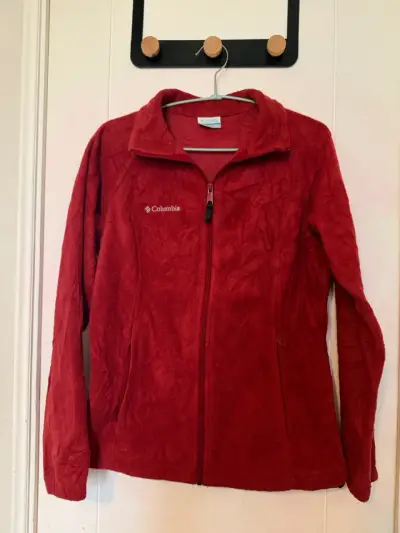 Chaqueta Polar Roja Columbia - miniatura 1