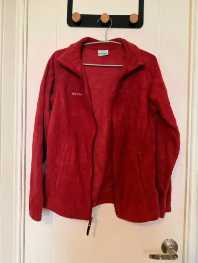 Chaqueta Polar Roja Columbia - miniatura 2