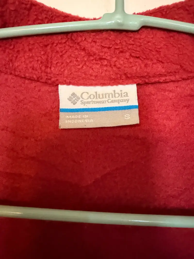 Chaqueta Polar Roja Columbia - 3
