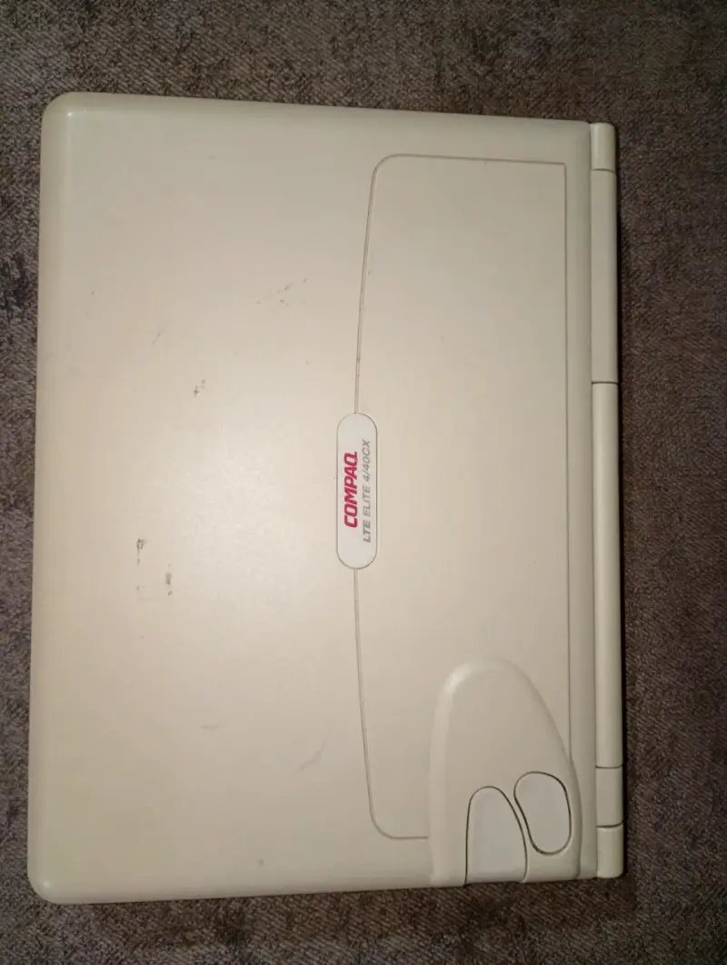Laptop vintage Compaq LTE 486DX - 6