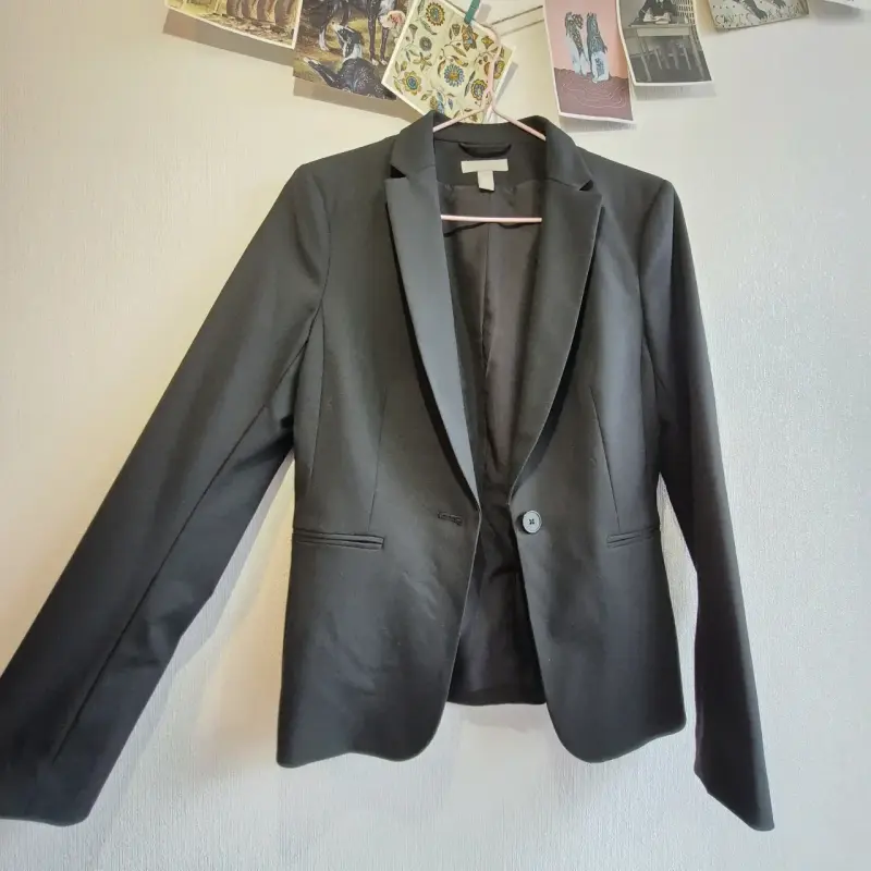 Blazer negro elegante - 2