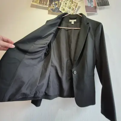 Blazer negro elegante - miniatura 3