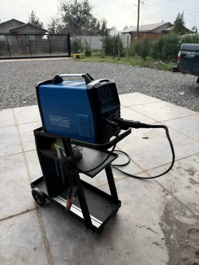 Soldadora Weldtec con carro incluido - miniatura 2