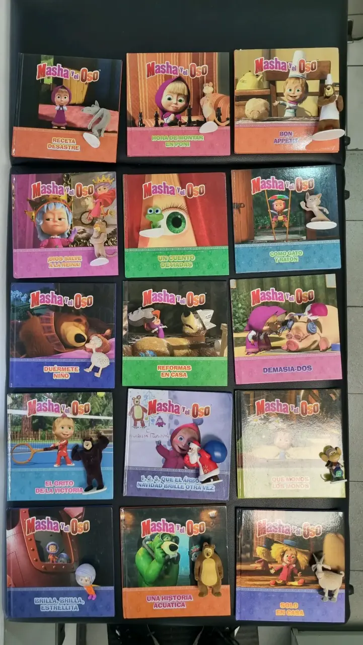 Colección Masha y el Oso libros - 3