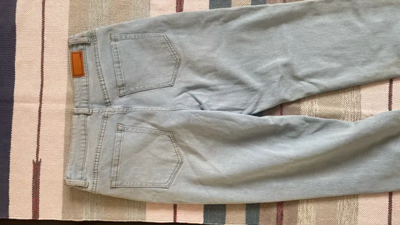 Jeans azul claro recto talla 40 - 2