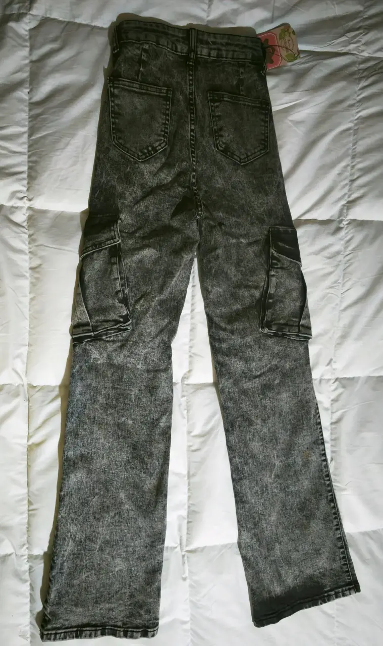 Jeans grises talla 12 (niña) - 3