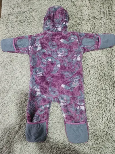 Enterito polar para bebé morado - miniatura 2