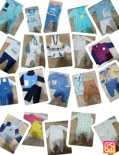 Ropa de bebe  de RN  0-3  3-6 todo por 38.000 - miniatura 1