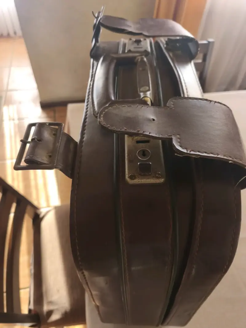Maletín de cuero vintage - 2