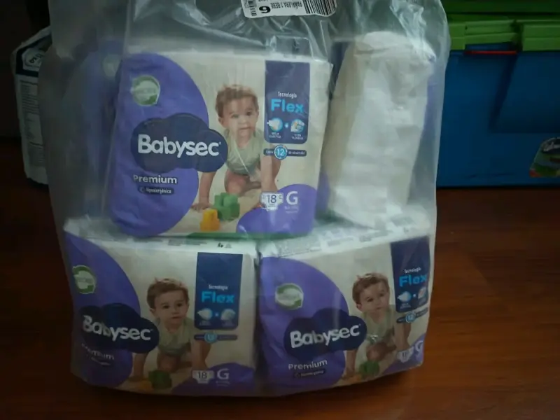 Pañales Babysec Premium Talla G