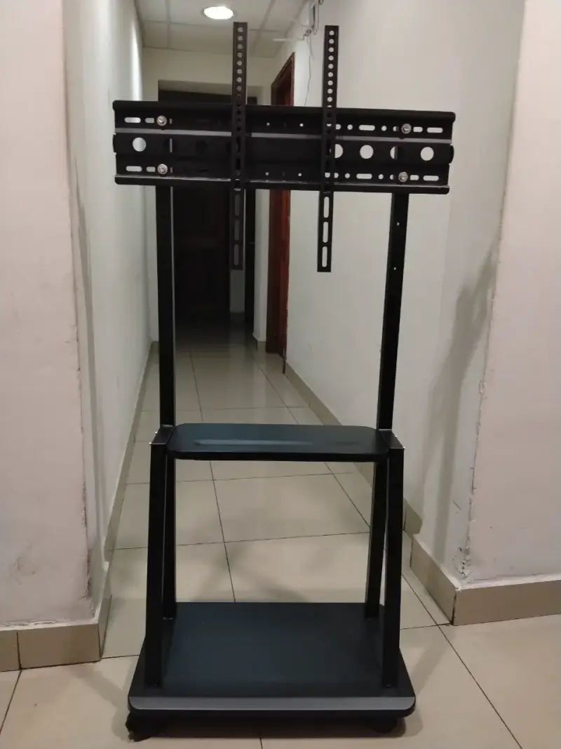 Soporte para TV móvil negro