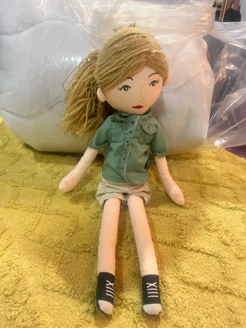 Peluche gatito con vestido - 6
