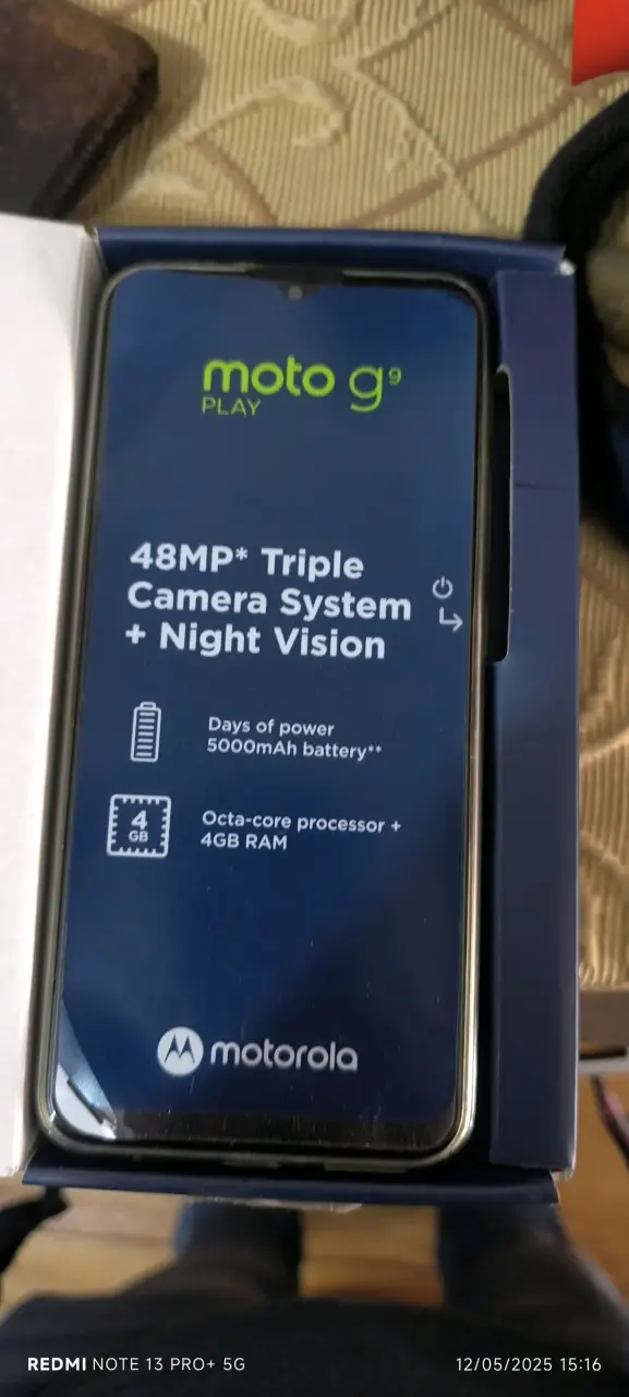 Celular Motorola Moto G9 Play - 1