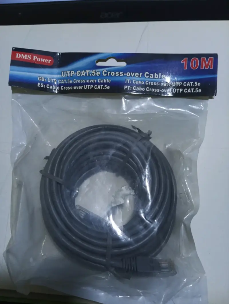 Cable de red UTP CAT.5e 10M