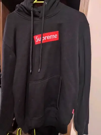 Polerón Supreme negro con capucha Talla XXL - miniatura 1