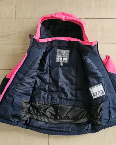 Chaqueta infantil rosa y azul - miniatura 2