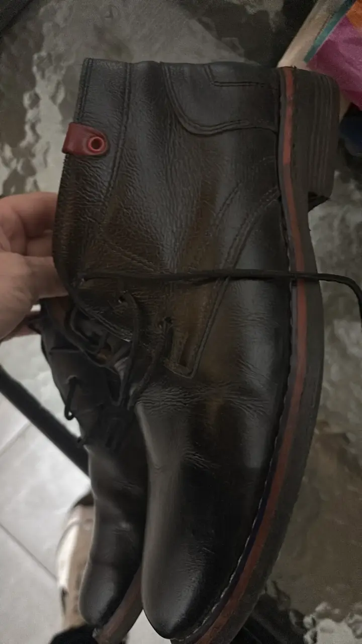 Zapatos de cuero negro - 2