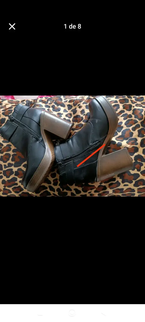 Botines negros con tachas - 2