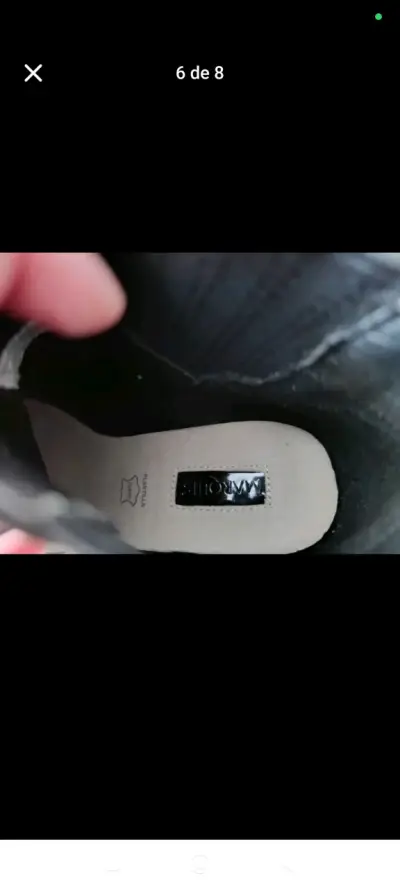 Botines negros con tachas - miniatura 5