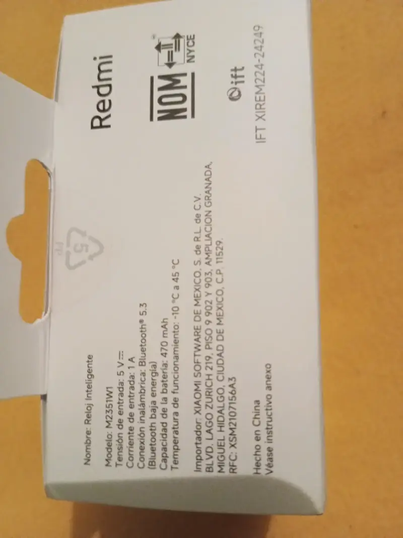Reloj inteligente Redmi Watch 5 Active - 4