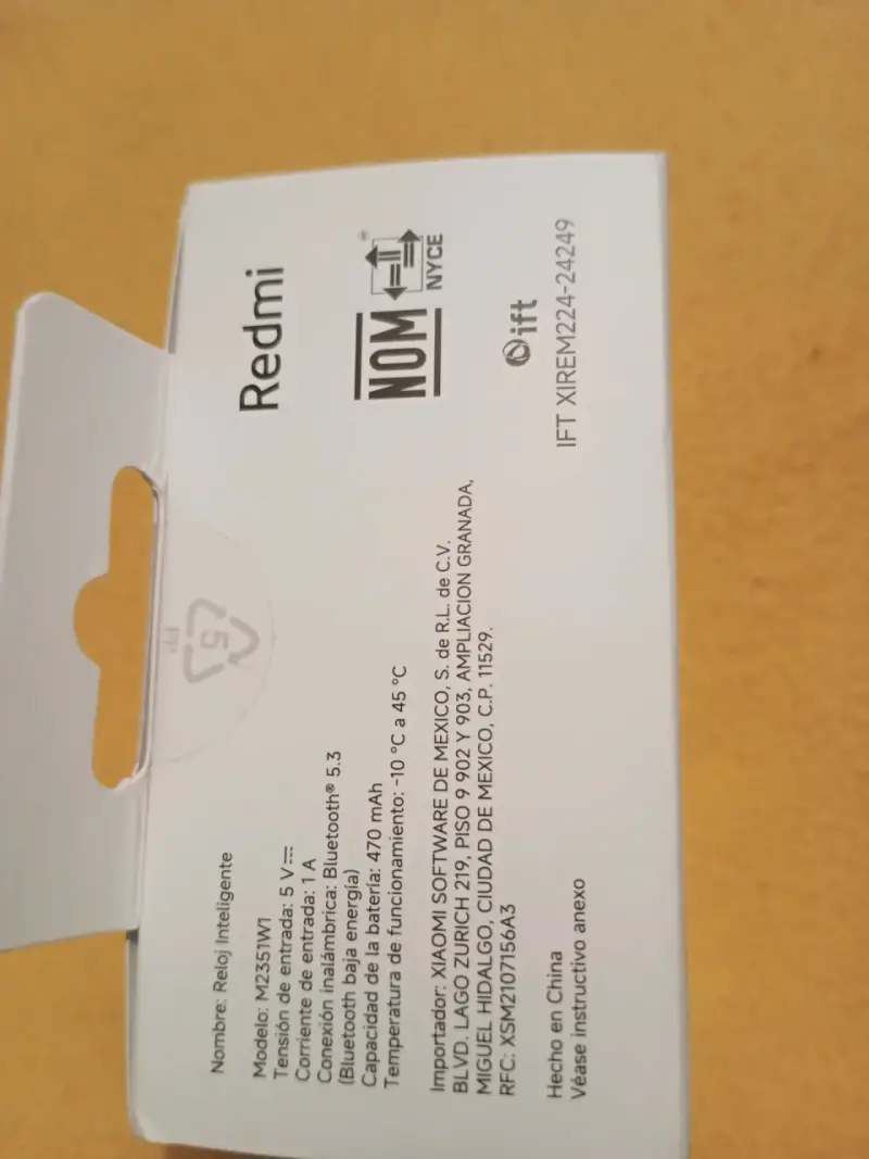Reloj inteligente Redmi Watch 5 Active - 5