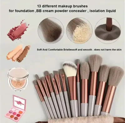 Set de 13 brochas de maquillaje - miniatura 1