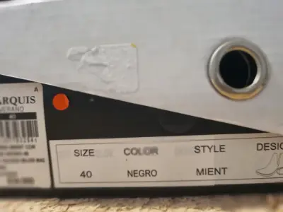 Zapatos negros talla 40 - miniatura 1