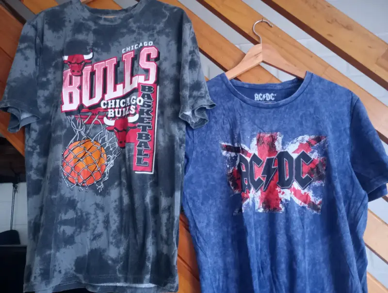 Poleras Chicago Bulls y AC/DC - 1