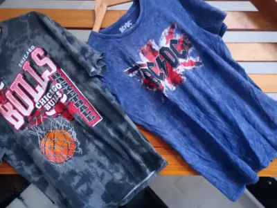 Poleras Chicago Bulls y AC/DC - miniatura 2
