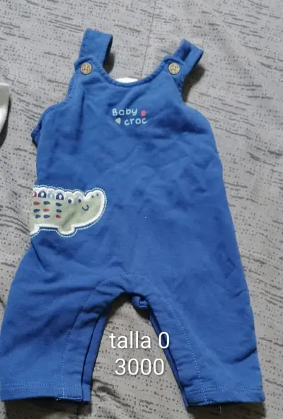 Enterito azul Baby Croc - miniatura 1