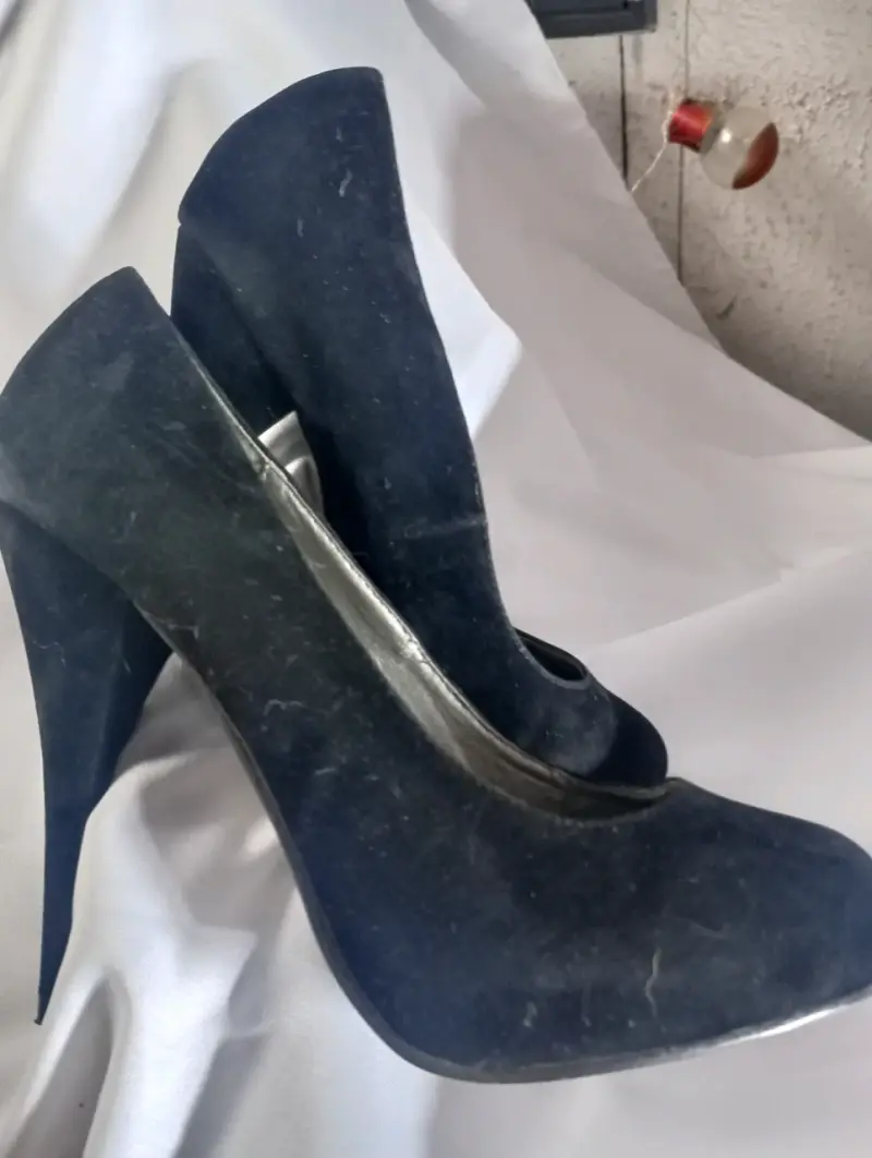Zapatos de tacón negro - 1