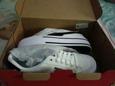 Zapatillas blancas con plataforma - miniatura 1