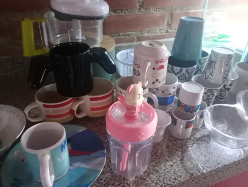 Conjunto de tazas variadas - 3