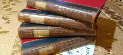 Colección de libros antiguos de historia - miniatura 1