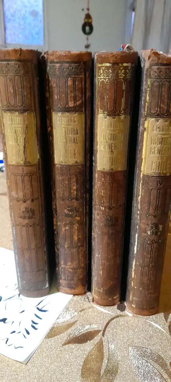 Colección de libros antiguos de historia - 2