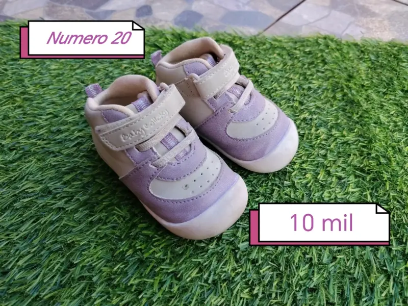 Zapatillas niñas en super buen estado casi nuevas - 4