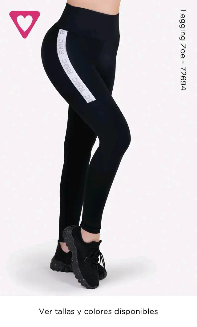 Pantalón deportivo negro con lazo - 5
