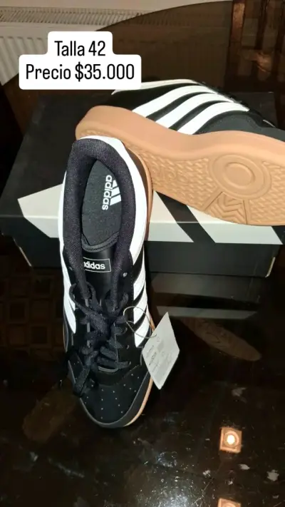 Zapatillas Adidas negras Hoops 4.0 - miniatura 1