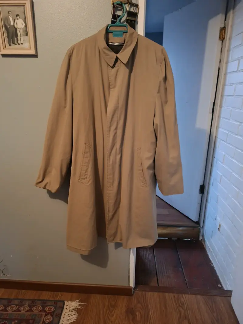 Abrigo largo beige - 1