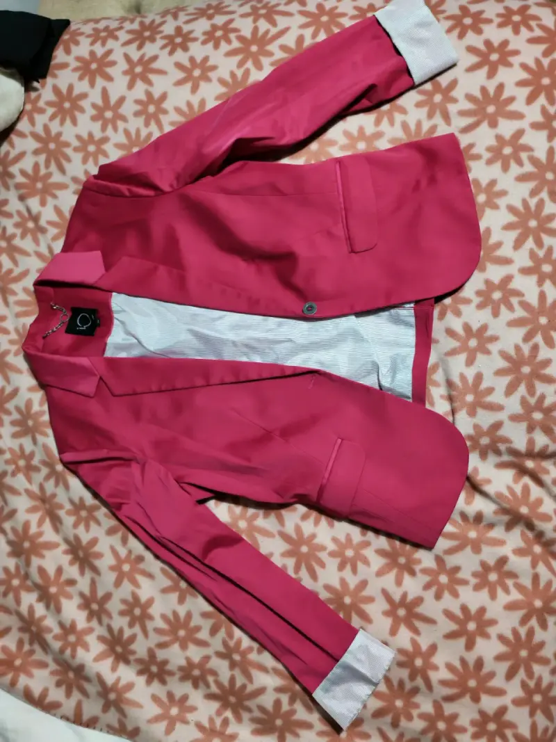 Blazer fucsia mujer - 1