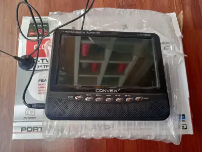 Monitor LCD portátil Convex 7" - miniatura 1