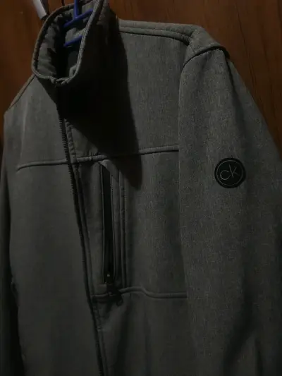 Chaqueta gris Calvin Klein - miniatura 1