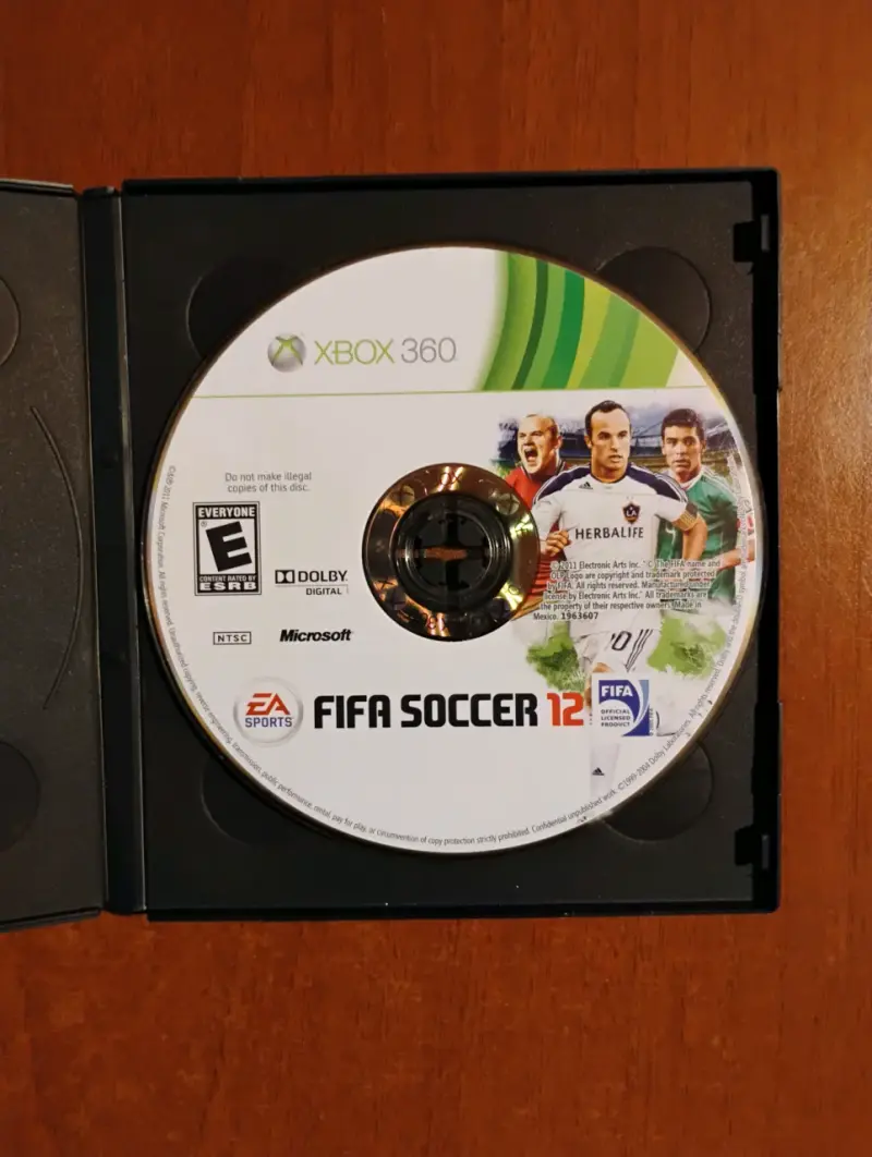 Videojuego FIFA Soccer 12 Xbox 360