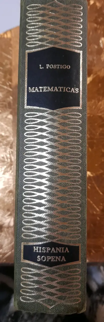 Libro Matemáticas L. Postigo - 1